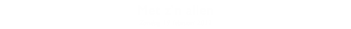 Zondag